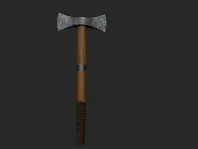 Melle weapons pack Low-poly 3D model