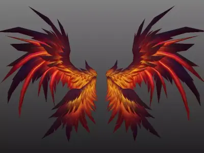 Wing Erap 12 Free low-poly 3D model