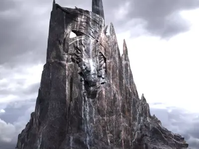 Dragon Bane Mountain  3D model