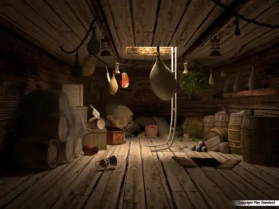 Cabin warehouse 3D model