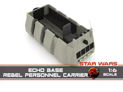 Echo Base Rebel Personnel Carrier 1-6 scale Hottoys 3D print model