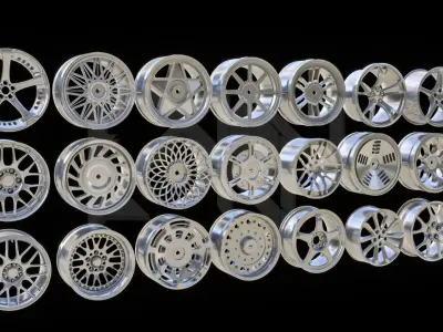 3D Rim Collection Vol 1 3D model
