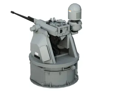 M242 Bushmaster  25mm  3D model