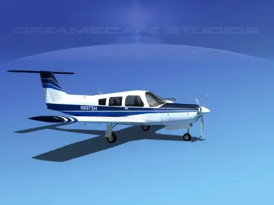 Piper PA-28R-201 Arrow III V05 3D model