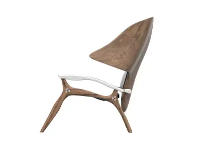 Lounger Chair Free low-poly 3D model