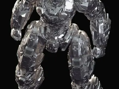 THUNDER LEGION AT-99 - Battle Platform Free 3D model