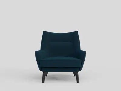 Armchair Willow Free 3D model