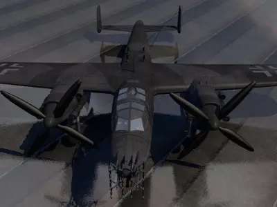Dornier Do-217N-2 Nachtjager 3D model