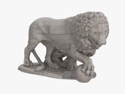 Fancelli Ancient Lion 3D model