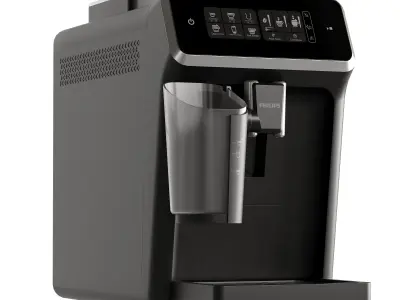 Coffee Makers Set 7 Low-poly 3D model