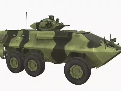 Grizzly Low-poly 3D model