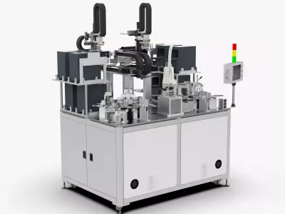 Automatic Mobile Phone Motherboard Testing Machine 3D model