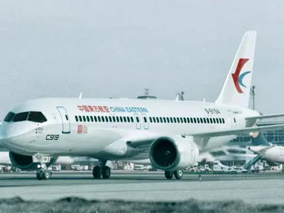 C919 airplane  3D model