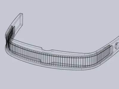 Star Trek La Forge Visor Printable Model 3D print model