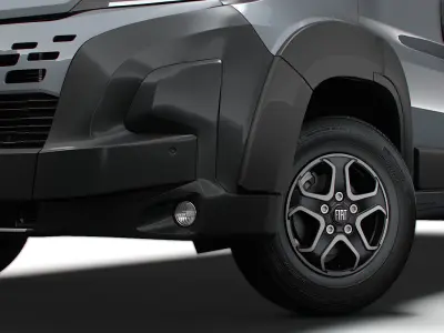 Fiat e Ducato Van L4H2 2024 3D model