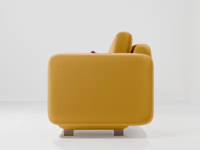 Cozy Sofa Free 3D model purchase