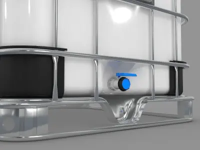 Water Tank IBC 3D model