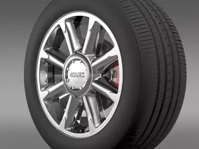 GMC Denali wheel 3D model
