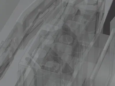 Gasaraki Type Shoulder Missiles Free 3D model