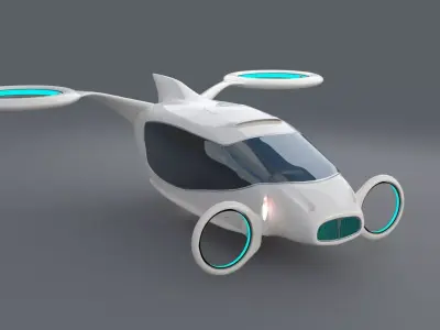Airbus Future 3D model