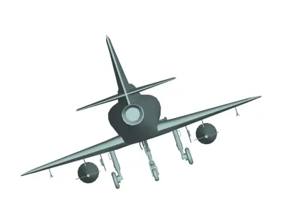 McDonnell Douglas F-4 Phantom II 3D model