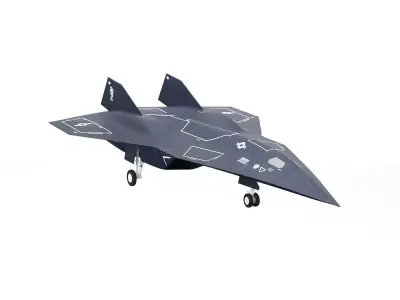 Lockheed SR-72 Darkstar 3D model