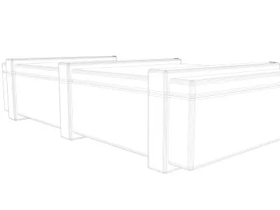 Ammo Crate Low Poly Free low-poly 3D model