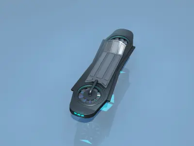 HoverBoard 3D model