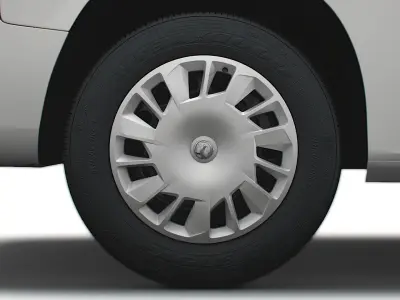 Vauxhall Combo Sportive 2020 wheel 3D model