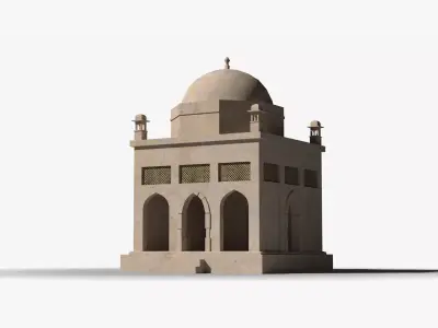 Arab x22 Low-poly 3D model