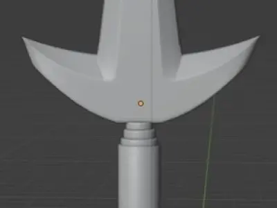 Kunai Minato 3D model