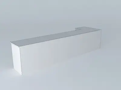 Kitchen cabinet Free 3D model 2