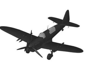 Fairey Firefly 3D model