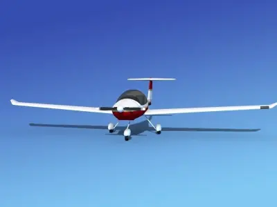 Daimond DA-20 Katana V08 3D model