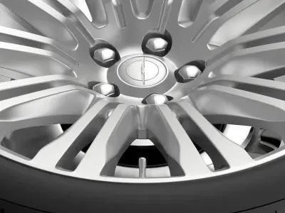 Chrysler 300C 2012 wheel 3D model