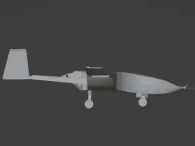 Bayraktar TB2  Free 3D model