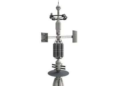 Space Station 3D model