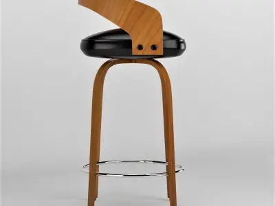 Bar stool Free 3D model get