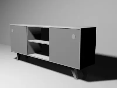 TV table Free 3D model