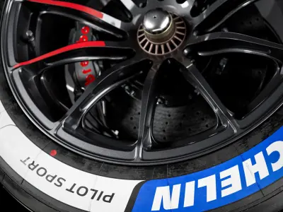 MICHELIN Pilot Sport Hypercar GTP 34 71 18 S 3D model