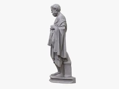 Philosopher Statue Collection 1 3D model