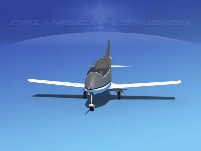 Bede BD-5J Microjet  V08 3D model