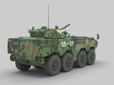 PLA ZBL-09 Snow Leopard IFV 3D model