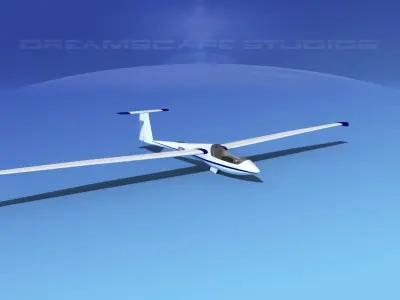 Centrair C-101 Pegase V01 Low-poly 3D model