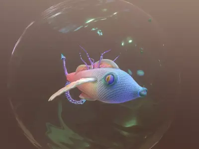 Fish The Flyer 3D model