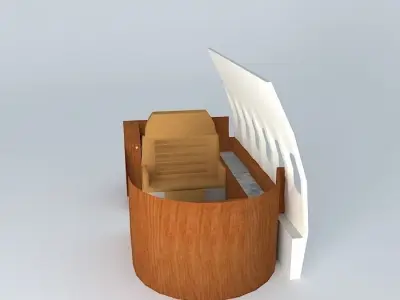 Alliance Airlines first class seat Free 3D model