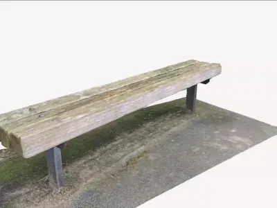 Bench 1 3D model purchase