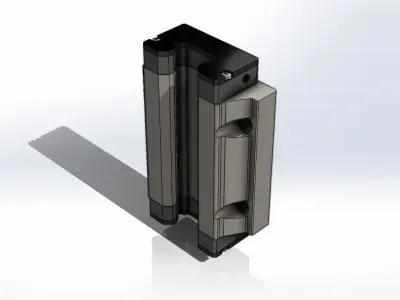 Carro Guia Linear OBR A 55LE Linear Guide Car 3D model