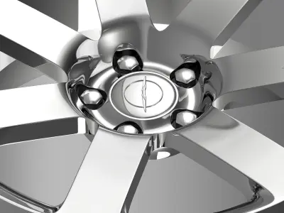 Chrysler 300 SRT8  rim 3D model