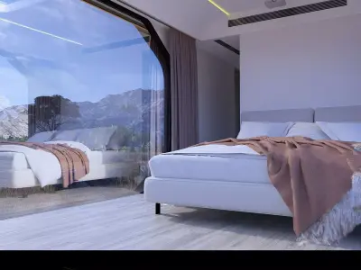 Capsule House Commercial Space Airship Pod 3D model